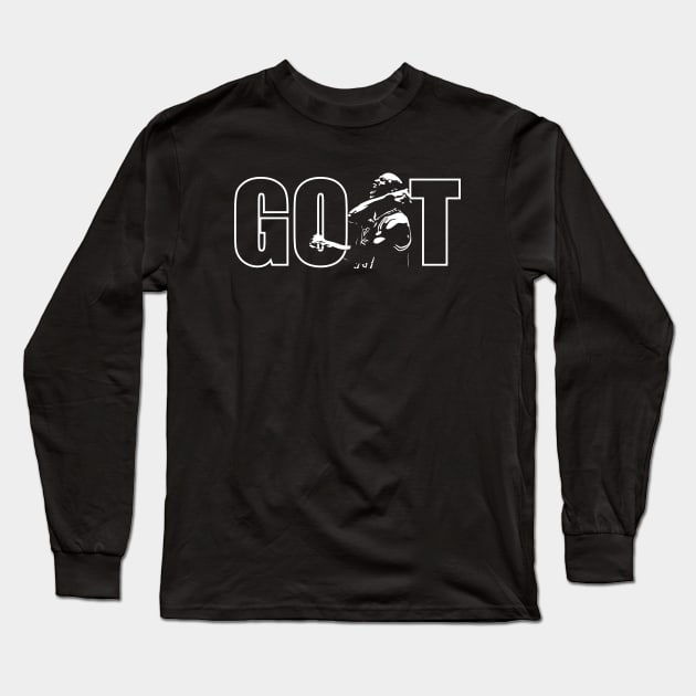 G.O.A.T. Long Sleeve T-Shirt by Tee4daily